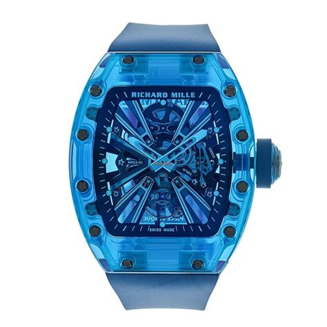 richard mille light blue|richard mille blue sapphire.